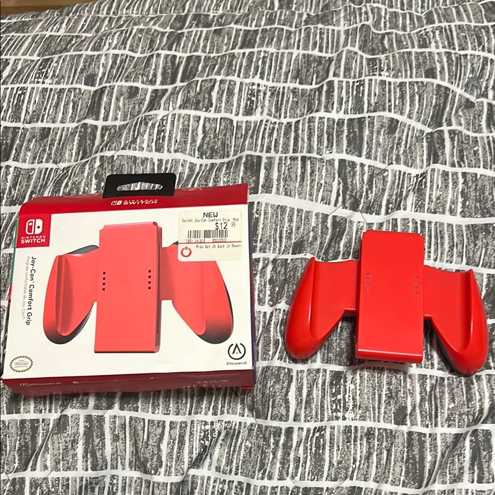 Nintendo Switch Joy-Con Comfort Grip - Vibrant Red